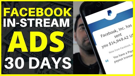 facebook stream ads|Earn money with in.